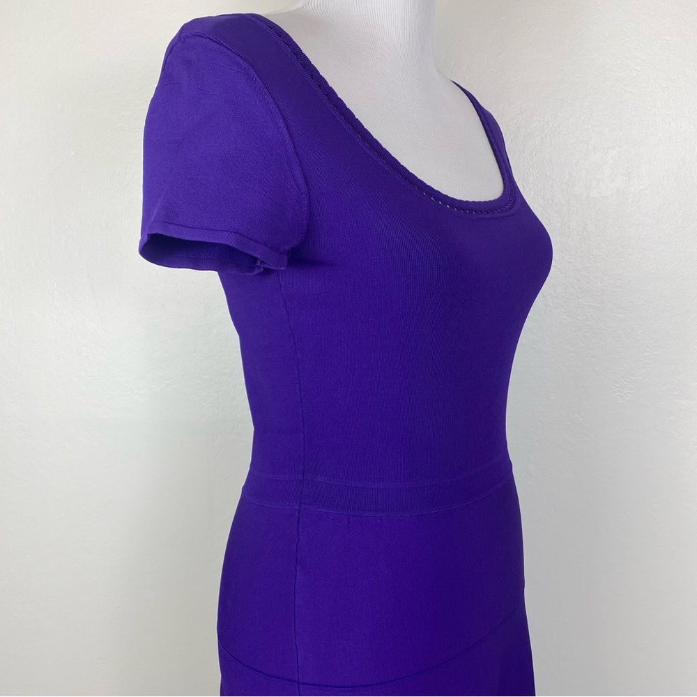 Diane Von Furstenburg St. Petersburg Mini Dress in Purple - Picture 4 of 10